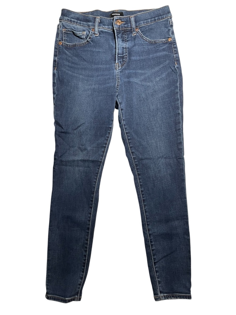 Express Skinny Mid Rise jeans. Size 6S